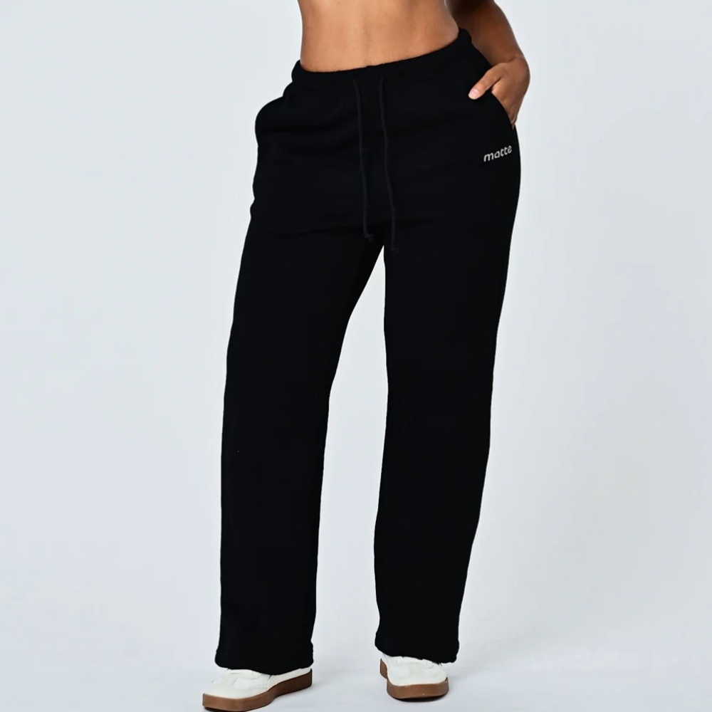 Matte Collection Wide Leg Terry Sweat